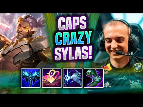 CAPS DESTROYING WITH SYLAS! - G2 Caps Plays Sylas MID vs Vladimir! | Patch 11.22