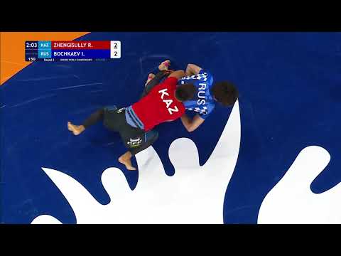 Round 2 Men's GP No-Gi - 66 kg: R. ZHENGISULLY (KAZ) v. I. BOCHKAEV (RUS)