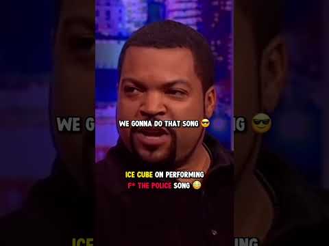 Ice Cube on performing “F* The Police” song with N.W.A. ????