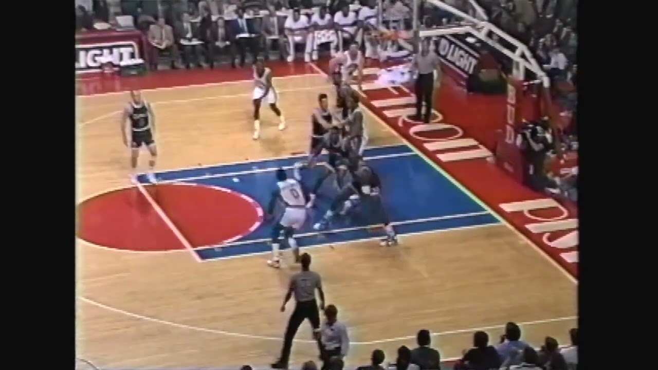 Orlando Woolridge "Gets Away With a Travel" in 1993