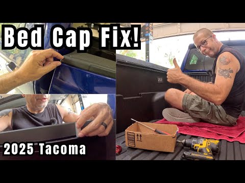 Ultimate Fix For New Tacoma Bed Rail Caps