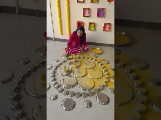 Creative Diwali Rangoli Designs With HomeItems -Satisfying video