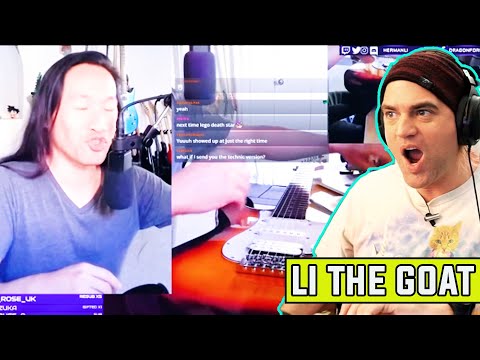 Rockstar Plays $120 Guitar !? Herman Li DragonForce Reaction by Music Teacher Vocal Coach Master!