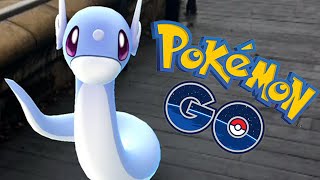 POKEMON GO CATCHING DRATINI FINALLY!