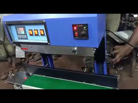 Continuous Band Sealers Machine for Namkeen