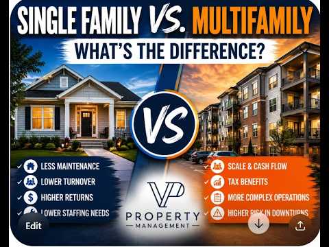 Single-Family vs Multifamily: What’s the Core Difference?