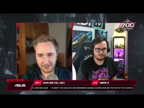 ASUS ROG Fall 2021 StarCraft II - Group B - Solar vs Clem - Match 1