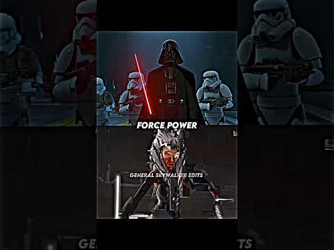 Darth Vader Vs Ahsoka Tano #starwars #vs #1v1 #shorts #ahsokaseries #edit