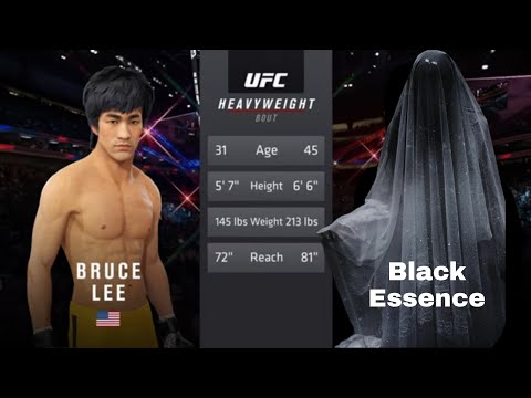 UFC4 | Bruce Lee vs Essence Black REMATCH (EA Sports UFC 4)