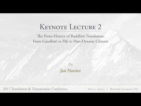 The Proto-History of Buddhist Translation Video Thumbnail