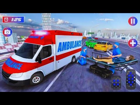 Survival Ambulance Rescue Driving - Emergency Ambulance Van Simulator - Android Gameplay