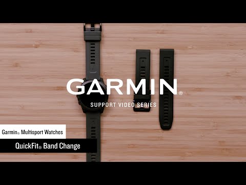 Garmin Support | Adventure/Multisport Watches | QuickFit® Band Replacement
