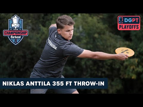 355ft EAGLE Throw-In From Niklas Anttila