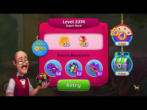 Homescapes【Level 3314 - Super Hard】