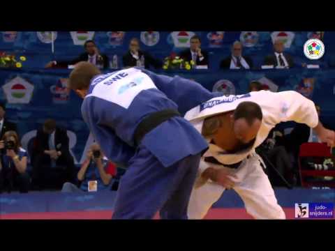 Judo 2014 Grand Prix Budapest: Borodavko (LAT) - Pacek (SWE) [-100kg] bronze