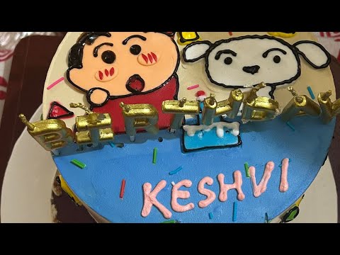 Keshvi ka birthday cake hua kharab 😭 !! #birthdaycelebration #giftsunboxing #godblessher