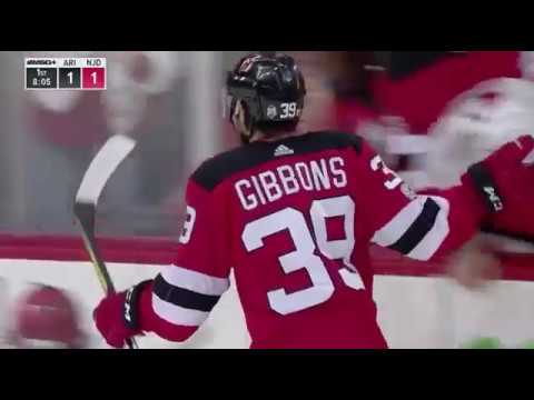 Brian Gibbons Penalty Shot Goal vs ARI October 28, 2017