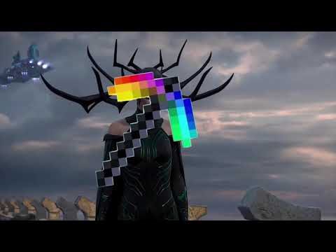 You can’t defeat me-sword of the cosmos vs world breaker pickaxe (Minecraft empowered edition)