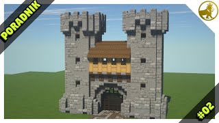 Minecraft Jak Zrobić Bramę | Poradnik Średniowiecznej Bramy