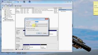 Format USB to NTFS,exFAT,FAT,FAT32 using Windows 7 Disk Management
