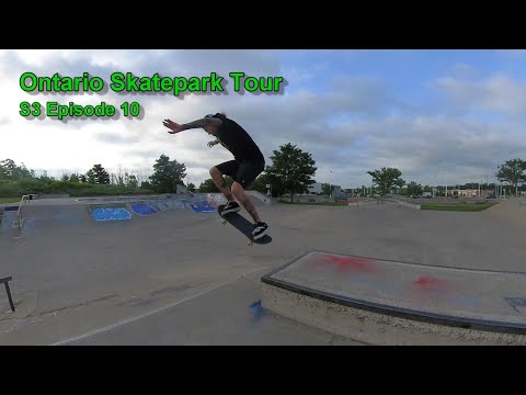 Ontario Skatepark Tour S3 Episode 10: Niagara Falls & Thorold South Skateparks