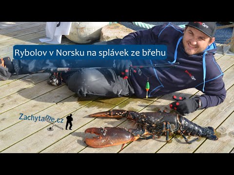 Rybolov v Norsku na splávek ze břehu