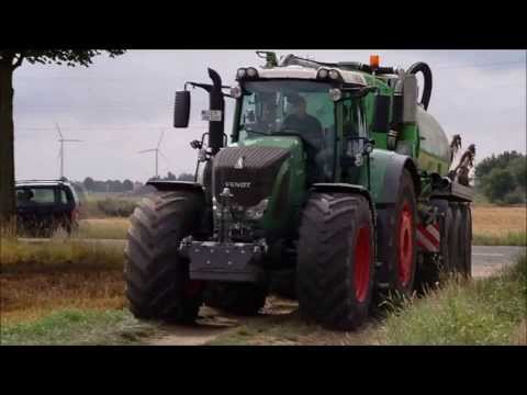 H.J. Hölter - Gülle Ausbringung und Einarbeitung mit Fendt 939 und Joskin