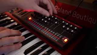 Video thumbnail for Roland Boutique JX-03 noodle demo by ollilaboratories