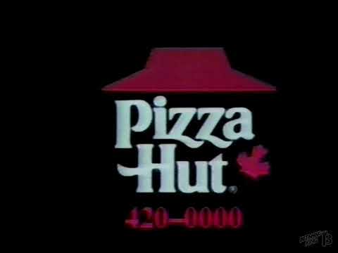 Pizza Hut Football Special Commercial 1989