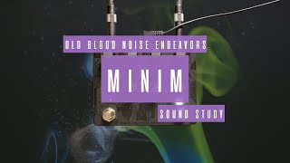 Video thumbnail for Sound Study // Old Blood Noise Endeavors - Minim by collector//emitter