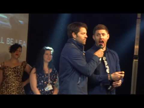 Jibcon7 Jensen and Misha part4 + closing ceremony