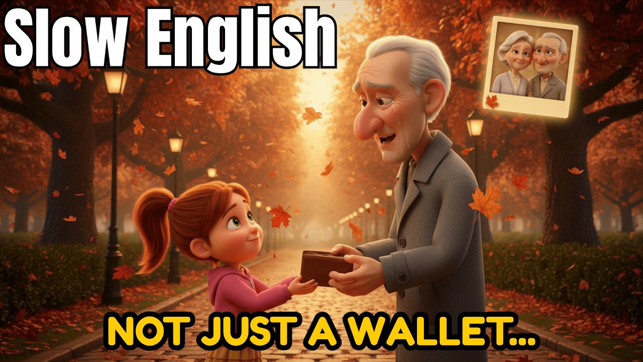 Not Just a Lost Wallet... | Slow English for Beginners | Telling Stories in English (A1–A2) ✔