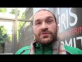 TYSON FURY ON WLADIMIR KLITSCHKO.