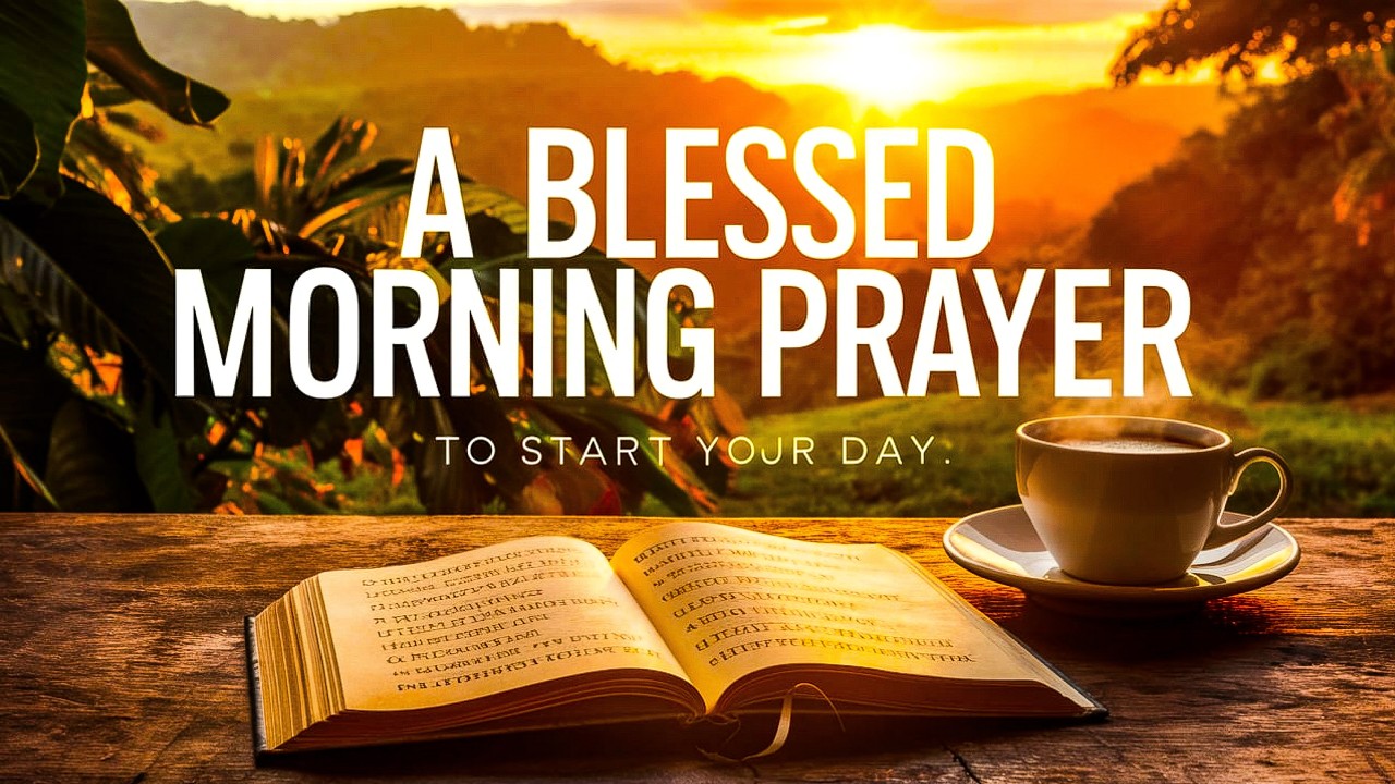 Ask the Lord to Remove Every Obstacle and Walk Today in Peace and Purpose | Morning Prayer”
