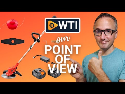 SANJIAN Cordless Weed Wacker - WTI product video review
