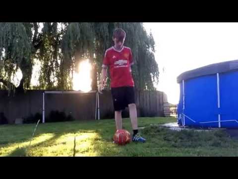 Rabona crossbar challenge ⁉️