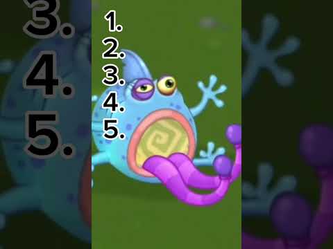 Blindly rank these monsters part 35, blue edition #msm #mysingingmonsters #msmm #msmvlog #msmvlogs