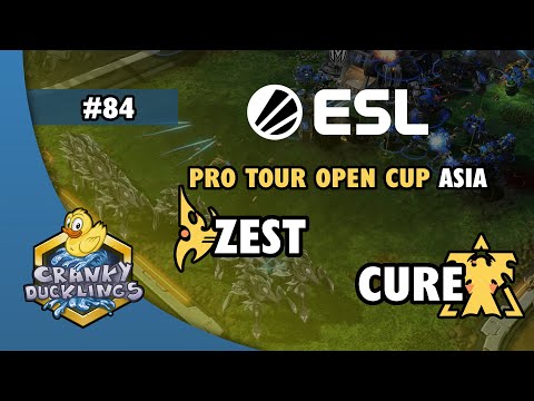 Zest vs Cure - PvT | ESL Open Cup #84 Asia | Weekly EPT StarCraft 2 Tournament
