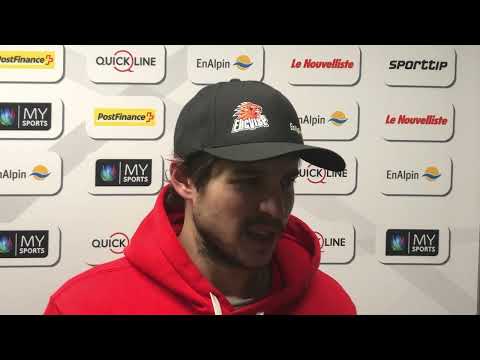 Interview mit Stefan Mäder zum Spiel EHC Visp - HC Thurgau (n.V. 2-3)