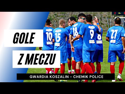 Gole z meczu Gwardia Koszalin - Chemik Police (2:0)