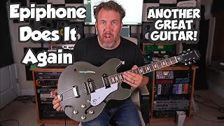Video thumbnail for Epiphone Casino Worn - Olive Drab - Demo by Rich Bischoff