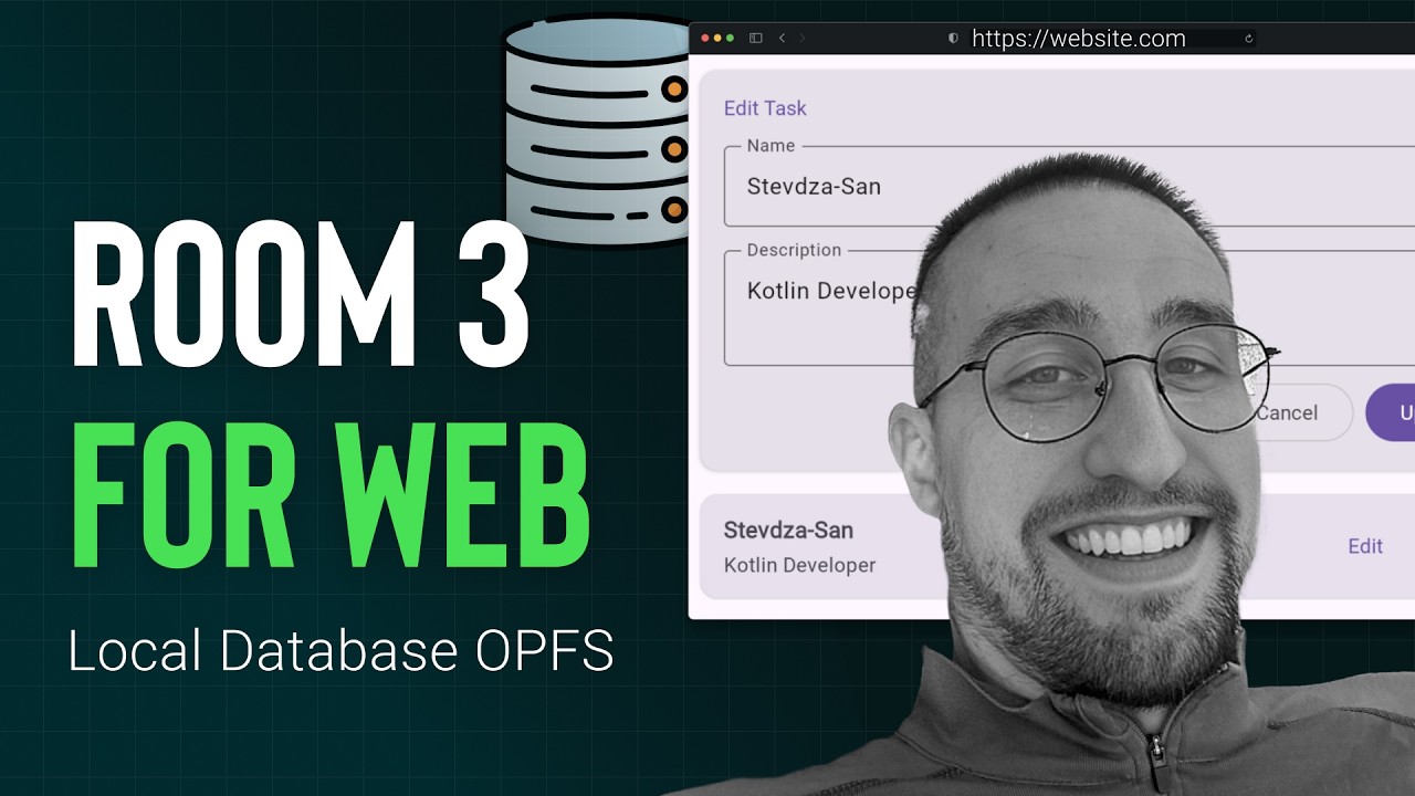 Local Database on the Web - Kotlin Multiplatform Tutorial