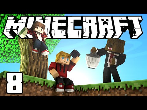 Minecraft SkyBlock Survival Episode 8! w/Mitch & Jerome