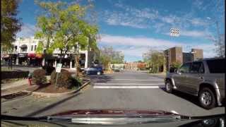 preview picture of video 'Morganton NC Driving Tour Autumn Part 3 - West Union St & Downtown'