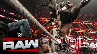 Download lagu Oba Femi again LEVELS Brock Lesnar: Raw highlights, March 23, 2026 mp3