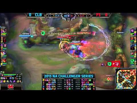 CLG Black (CLB) VS Final Five (F5) game 1 highlights - NACS Spring Week 2