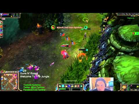 League of Legends S4 Ranked Ezreal/Annie vs Jinx/Thresh