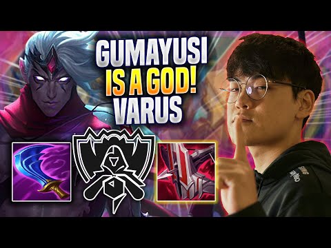 GUMAYUSI IS A GOD WITH VARUS! - T1 Gumayusi Plays Varus ADC vs Jhin! | Bootcamp 2022