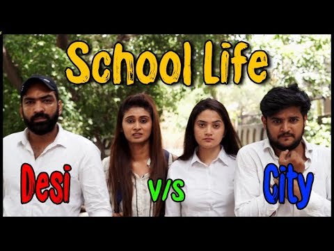 School Life of Desi VS City Student Part-2 || Virat Beniwal
