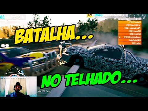 BATALHA NO TELHADO - COM OS PROCURADOS!!! - FORZA HORIZON3